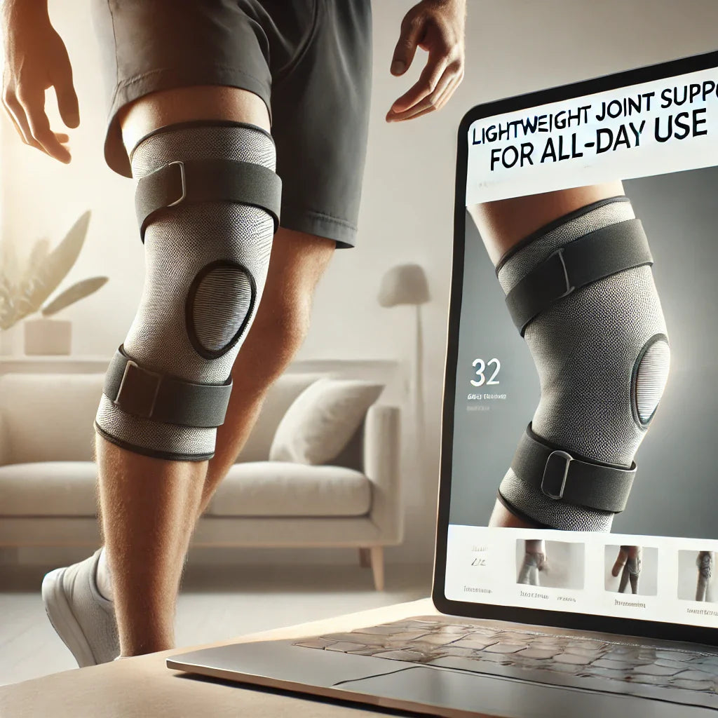 LIGHTWEIGHT JOINT SUPPORTS FOR ALL-DAY USE