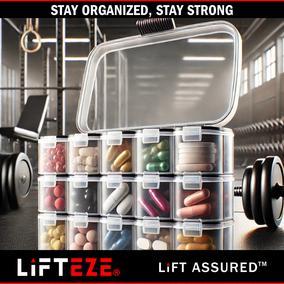 GUIDE TO WEIGHTLIFTING SUPPLEMENT CONTAINER – Lifteze