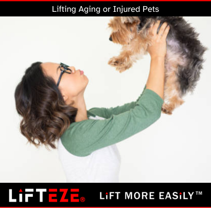 ENSURING COMFORT AND SAFETY WHEN LIFTING AGING OR INJURED PETS