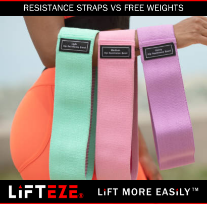 COMPARING RESISTANCE STRAPS TO FREE WEIGHTS: PROS AND CONS