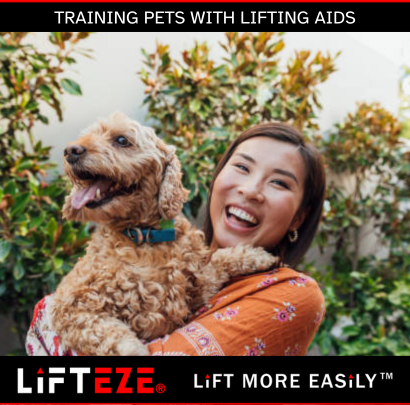 TRAINING PETS TO ADAPT TO LIFTING AIDS FOR STRESS-FREE MOBILITY