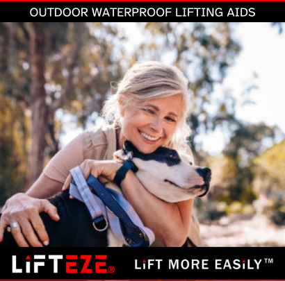 WATERPROOF AND WEATHER-RESISTANT LIFTING AIDS FOR OUTDOOR ADVENTURES