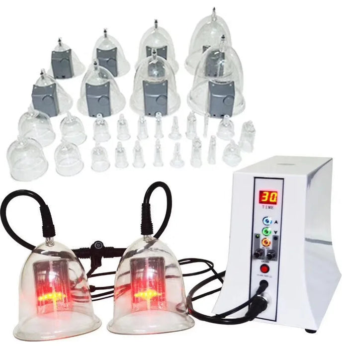 Bust Machine Tg 35 Cups Vacuum Therapy Machine for Bust & Buttocks Enhancement - Body ...