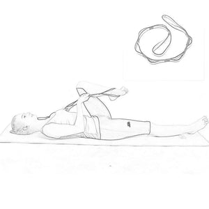 2pcs Adjustable Daisy Chains 23KN Strong Climbing Strap Nylon Strap Rope Multi Loop Yoga Straps