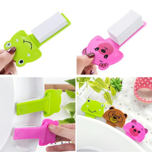 Cartoon Toilet Seat Handle Holder Sanitary Not Dirty Hand Toilet Lid Lifter Closestool Holder Toilet Lifter Bathroom Accessories