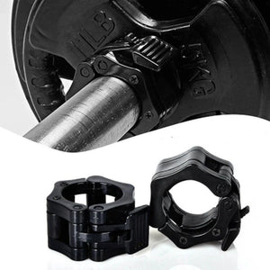 1 Pair 25/28/30mm Barbell Collars Barbell Collar Lock Dumbell Clips Clamp Weight Lifting Bar Gym Dumbbell Gym Dumbbell