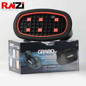 Raizi GRABO Pro  version Electric Vacuum Suction Cup with  Battery for Wood Drywall Granite Glass Tile Slab Lifting Carry Tool