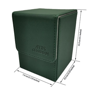 AEGIS GUARDIAN Top Loading Card Case Deck Box Mtg Yugioh TCG Binders: 100+