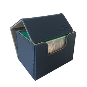 100+ AEGIS GUARDIAN Side-Loading Card Case Deck Box for-Mtg Yugioh TCG Binders: Blue