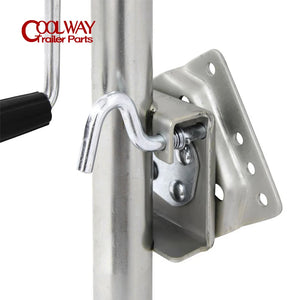 Sidewind Trailer Jack Jockey Wheel CAP 1200 LBS Stands Support Legs Corner Steady Camper Boat RV Parts Accessories