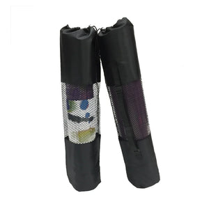 Portable Yoga Mat Bag Portable Nylon Pilates Carrier Mesh Sport Tool Adjustable Strap Style Spots Supply