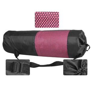 Portable Yoga Mat Bag Portable Nylon Pilates Carrier Mesh Sport Tool Adjustable Strap Style Spots Supply