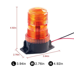 12 24V 48v 60 80v Rooftop 30 LED bright Strobe Light Emergency Warning flash light for Forklift Trucks amber blue red