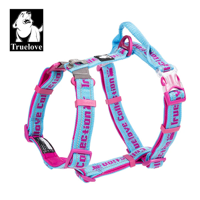 Truelove Pet Harness No Pull Tactical Service Pet Lift Breathable Mesh Reflective Sport Padded Dog Harness Vest TLH6172