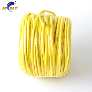 20m 4mm 12 Strands 1500kgs Uhmwpe Fiber Single Braid Winch Rope