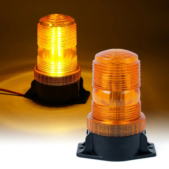 12 24V 48v 60 80v Rooftop 30 LED bright Strobe Light Emergency Warning flash light for Forklift Trucks amber blue red