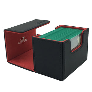 AEGIS GUARDIAN Side-Loading Card Box Deck Case for Mtg  Yugioh Card Binder: 80+