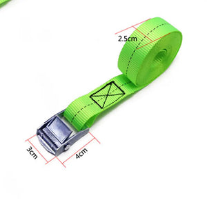 Strong Buckle Tie Down Belt cargo straps for Car motorcycle bike With Metal Buckle Tow for Luggage Bag Rope Ratchet Belt