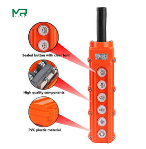 COB-61 COB-62 COB-63 Arrow mark Rain proof crane control switch lifting button electric hoist operating handle