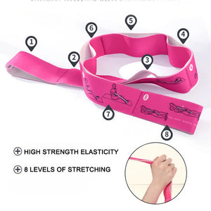 Gym Resistance Band Training Elastic Fitness Equipment Yoga Pilates Stretch Strap Belt Health Yoga Accessories Resistance Band