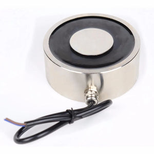 100*40mm Large Suction 200kg Dc 5v/12v/24v Big Solenoid Electromagnet Electric Lifting Electro Strong Magnet