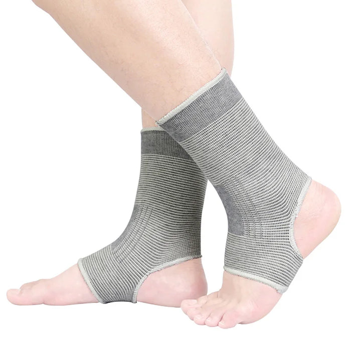 1 Pair Super Soft Ankle Support Protection Gym Running Protection Foot Bandage Elastic Ankle Brace Guard Sport Fitness Support