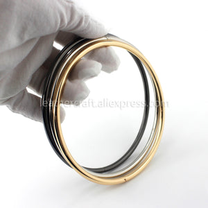 1x Metal Solid O-ring Bag Handle Metal Strap Replacement Handbag Luggage DIY Fashion Hardware Accessories 115mm(4-1/2")