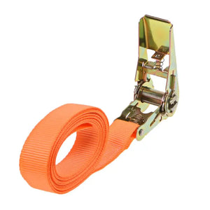 New 1m/3m/4m/6m Porable Heavy Duty Tie Down Cargo Strap Luggage Lashing Strong Ratchet Strap Belt With Metal Buckle