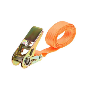 New 1m/3m/4m/6m Porable Heavy Duty Tie Down Cargo Strap Luggage Lashing Strong Ratchet Strap Belt With Metal Buckle