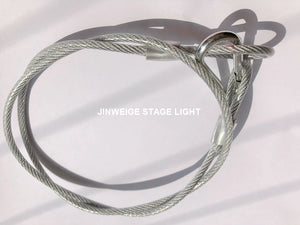 Free Shipping 10pcs/Lot Steel Wire Safety Ropes Security Cables Stage DJ Lighting Par Lights