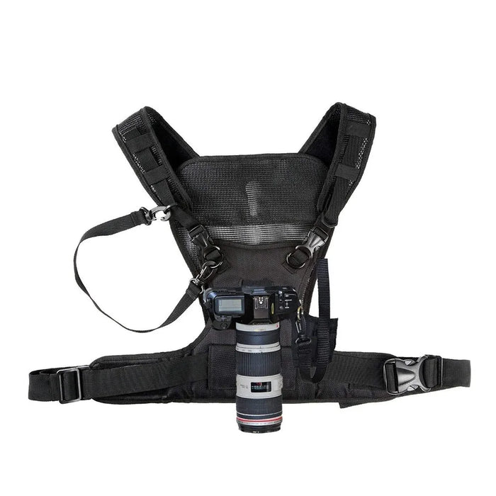 Nicama Camera Carrying Chest Harness Vest with Secure Straps for 1 camera Canon Nikon Sony Panasonic DSLR Cameras