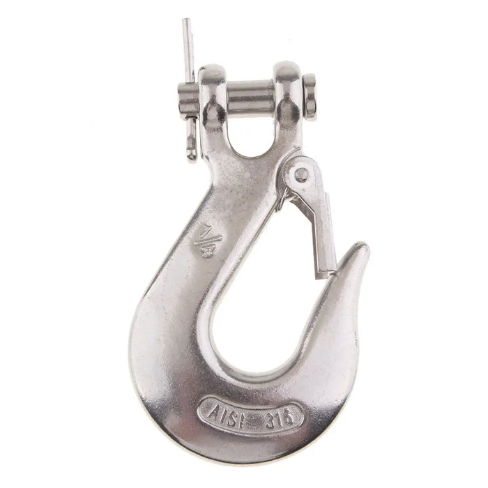 Stainless Steel 316 Clevis Grab Hook - Chain Hook Heavy Duty