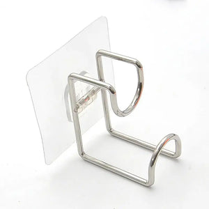 Strong Adhesive Hook Hook Shoe Rack Wall Hanging Rack Strong Non-marking Patch Accessories Grab Buckle Hook Accessories Hook