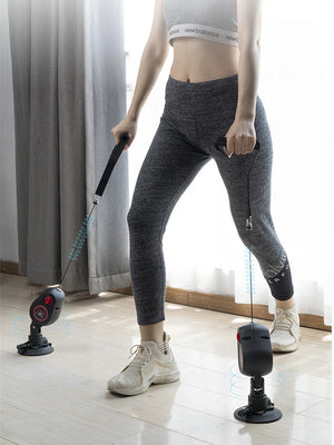 Fitness Pull Rope Trainer With Suction Cups Portable Gym Resistance Bands Machine with Sucker Full Body Workout Pulley System
