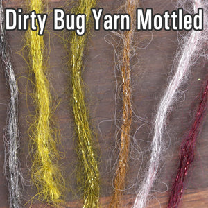 WIFREO 10M Dubbing Rope Dirty Bug Yarn Thread Line Mottled Caddis Worm Dry Fly Shrimp Tying Fibrous Fly Tying Materials