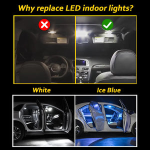 MDNG 9Pcs LED Interior Dome Map Reading Trunk License Plate Light Kit For Suzuki SX4 WK 2007-2012 2013 2014 Canbus Car Led Bulbs