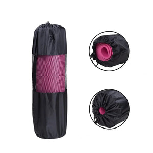 Portable Yoga Mat Bag Portable Nylon Pilates Carrier Mesh Sport Tool Adjustable Strap Style Spots Supply