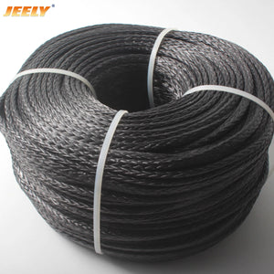 Jeely 12 weaves 3mm 2000lb 10m Paraglider  Winch Rope UHMWPE Braided