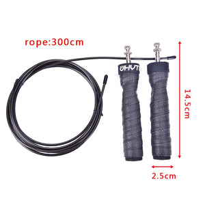 Fitness Speed Weighted Jump Skipping Rope Pro Ball Bearings Anti-Slip Handles Sports Training/Boxing/MMA