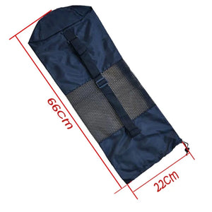 Portable Yoga Mat Bag Portable Nylon Pilates Carrier Mesh Sport Tool Adjustable Strap Style Spots Supply