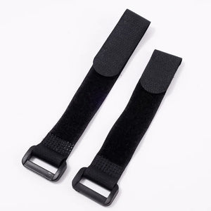 15PCS Self-adhesion Cable Ties 2cm Width Reverse Buckle Straps Nylon Cable Ties Fastener Tapes Self Aadhesive Hook Loop Tapes