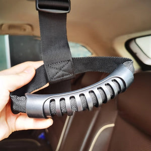 Car Grab Handle Adjustable Standing Aid Safety Handle Car Hand Hook Easy Installation Disability Help Wear Resistant Universal