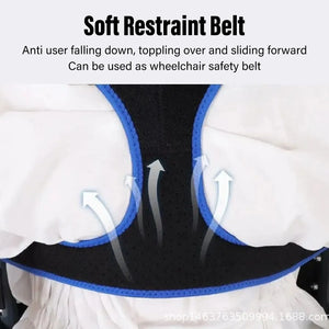 Wheelchair Seat Belt Torso Support Belt for Patient Elderly Disabled Adjustable Prevent Falling Safety Harness  Shoulder Straps