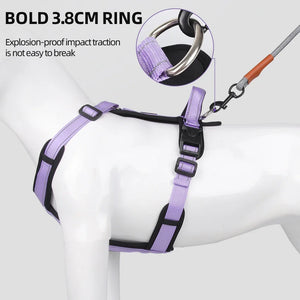 New Pet Towing Rope Vest Style Chest Strap Anti Breakout Walking Dog Rope Small and Medium Sized Dog Towing Rope