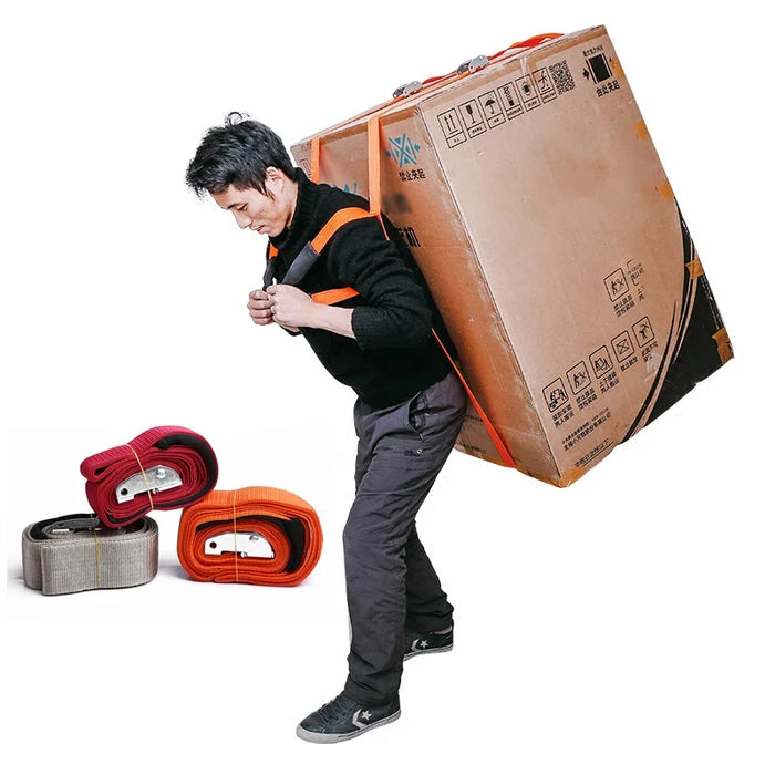 Easy Carry Furniture Lifting Moving Cord, Transport Belt, Rope Straps for Lifting, Bulky Items, Household Accessories, 5.5m