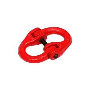 Double Ring Chain 1.12T/2T/3.15T/5.3T Connection Hoisting Buckle Load Weight Butterfly Shaped Crane Lifting Clamp