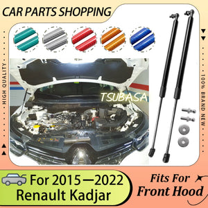 Bonnet Hood Struts For Renault Kadjar 2015 2016 2017 2018 2019 2020 2021 2022 Pistons Rods Lift Support Shocks Damper Cylinders