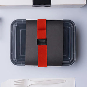 Colorful Elastic Bento Straps Fixing Rope for Lunch Box Bento Food Container Bands Adjustable High-stretch Lunchbox Strap