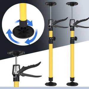 Cabinet Lifting Jacks Labor-Saving Telescopic Steel Hand Work Support Rod Hand Jack Stands Third Hand Tool for Drywall Range