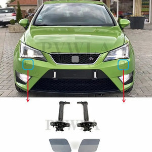 For Seat IBIZA 2013 2012 2013 2014 2015 2016 2017  Headlight Washer Lift Cylinder Spray Nozzle Jet And Cover Nozzle Cap